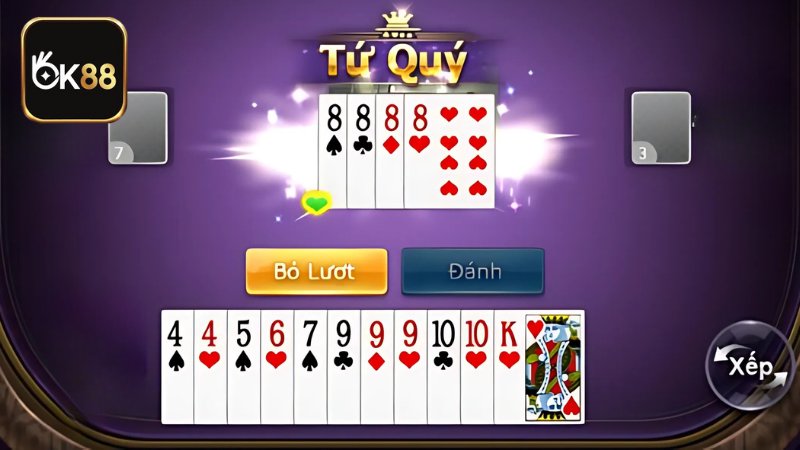 Tứ Quý Có Chặt Được Đôi Heo Không? Cách Chặt Hiệu Quả Nhất Trong Tiến Lên, Tứ quý có chặt được đôi Heo không tùy thuộc vào luật ở từng nơi