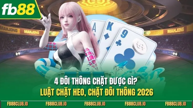 4 Đôi Thông Chặt Được Gì? Luật Chặt Heo, Chặt Đôi Thông 2026 4 đôi thông chặt được gì