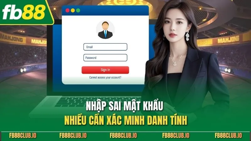 Đăng Nhập FB88 Nhanh - Hướng Dẫn Chi Tiết Cho Người Mới Nhập sai mật khẩu nhiều cần xác minh danh tính